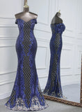 Elegant Embroidered Sequins Evening dress