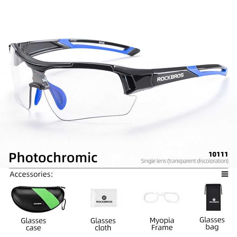 Photochromic Sports Glasses Men