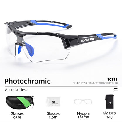 Photochromic Sports Glasses Men