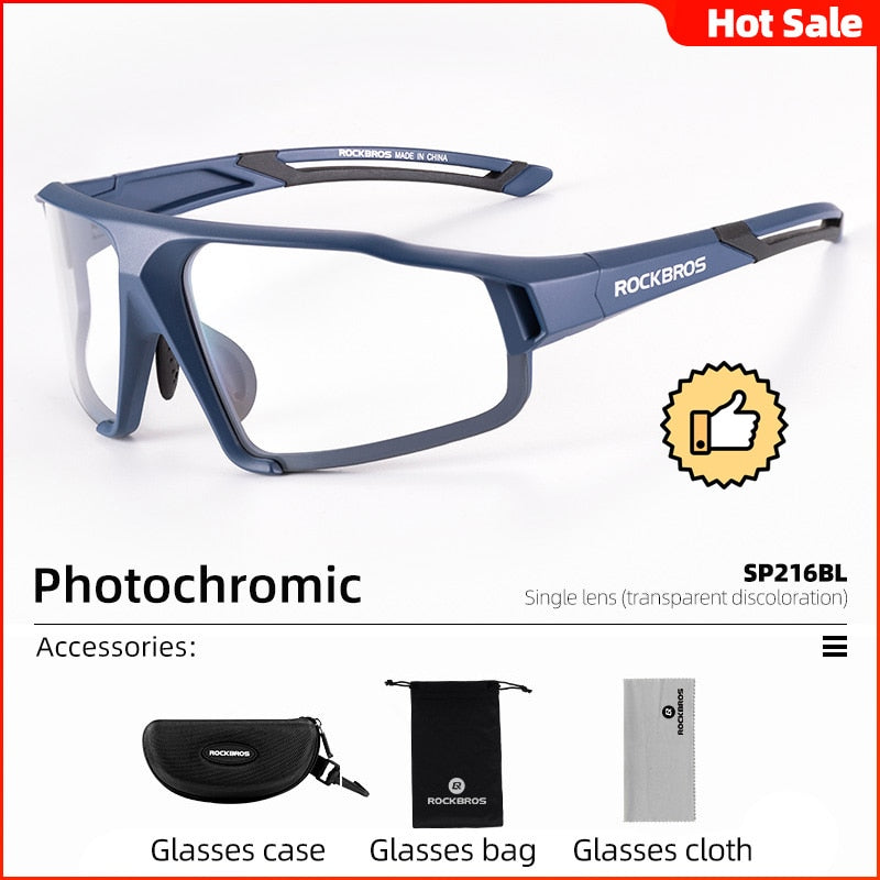 Photochromic Sports Glasses Men