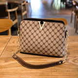 Trend Luxury Designer Crossbody Messenger Pu Leather Handbags