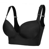 Hide Back Fat Brassiere Shaper Bra Incorporated Full Back Coverage Deep Cup Sexy Push Up Lingerie