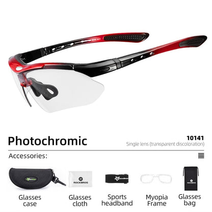 Photochromic Sports Glasses Men