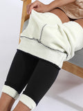 Women Pants Warm Winter Thick Velvet Legging High Waist