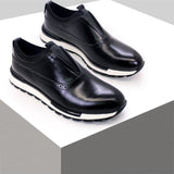 Genuine Leather Comfortable Casual Non-Slip Sole Shoes