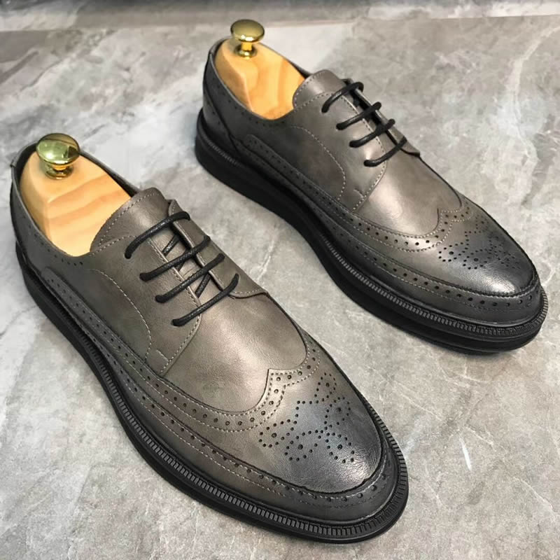 Fashion Oxford Leather Comfortable Shoes