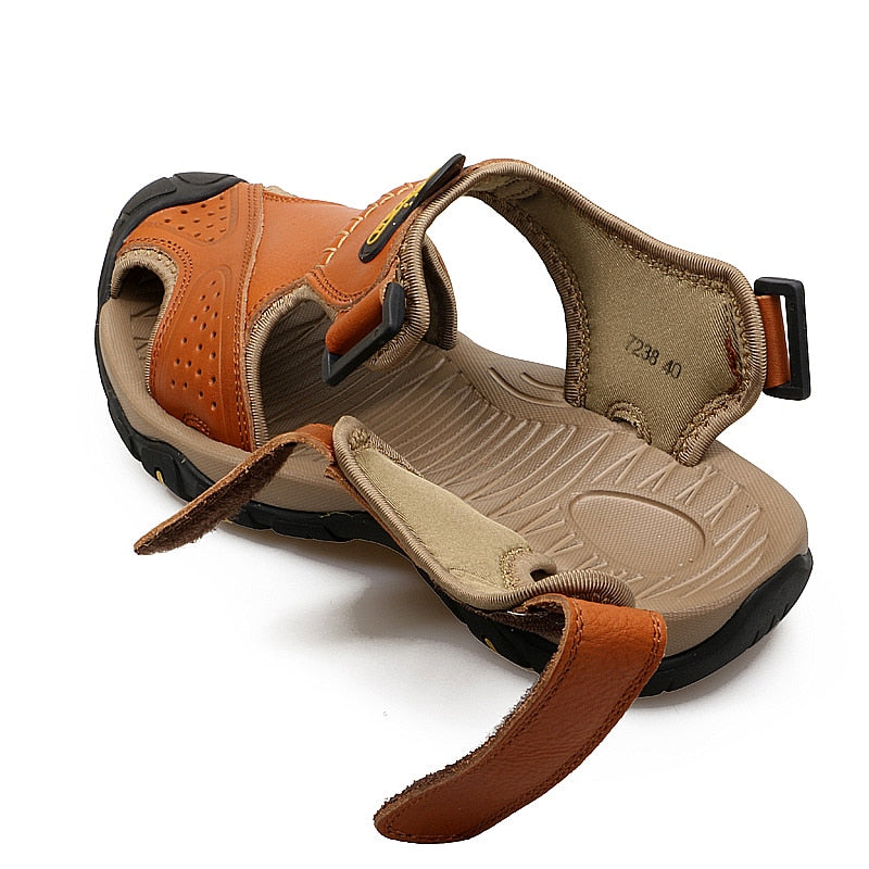 Genuine Cow Outdoor Leather Sandals