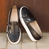 Solid Color Classic Moccasin Loafers Men