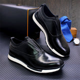 Genuine Leather Comfortable Casual Non-Slip Sole Shoes