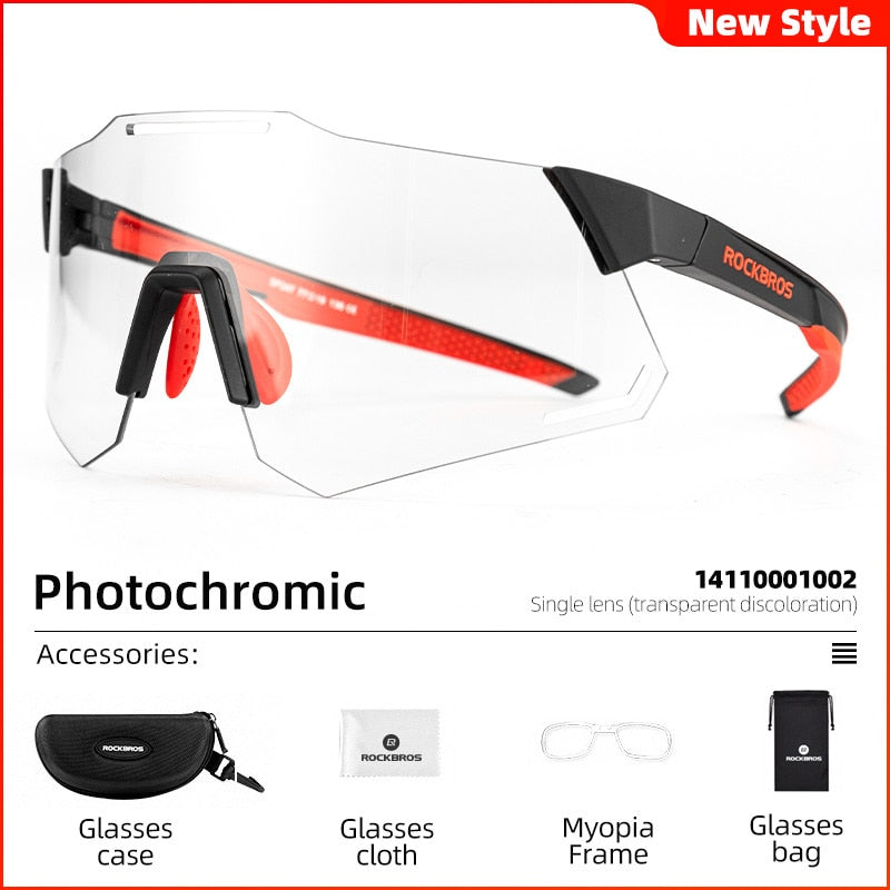 Photochromic Sports Glasses Men