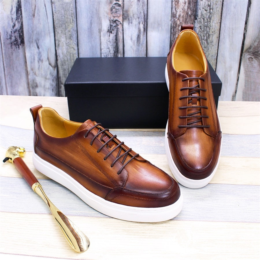 Luxury Handmade Casual Comfortable Leather Shoes