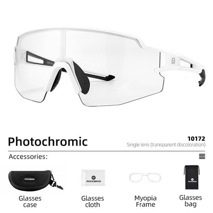 Photochromic Sports Glasses Men