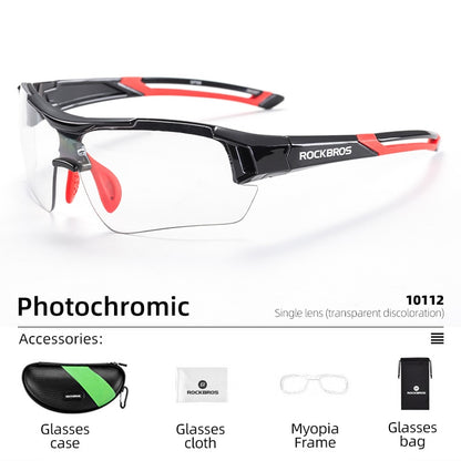 Photochromic Sports Glasses Men