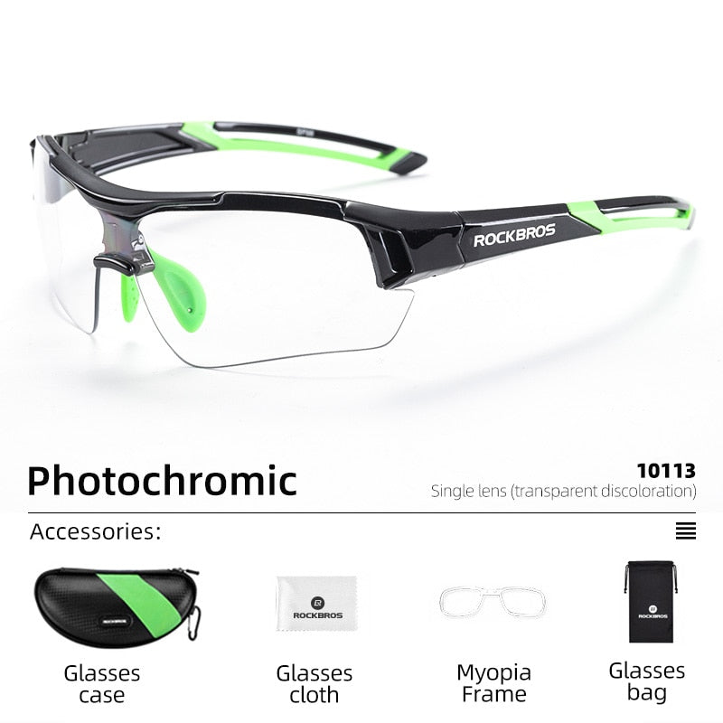 Photochromic Sports Glasses Men