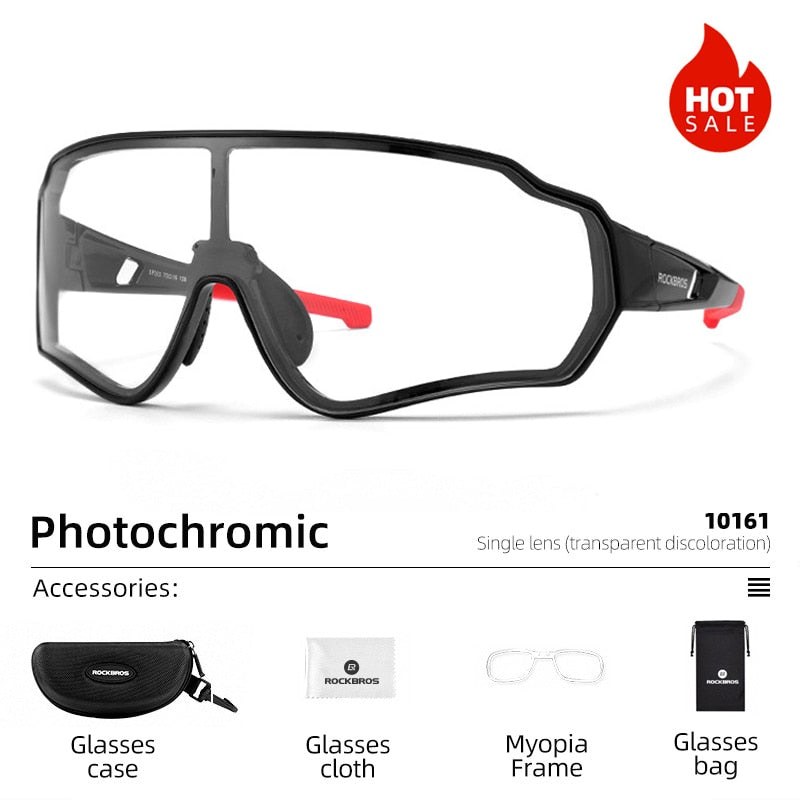 Photochromic Sports Glasses Men