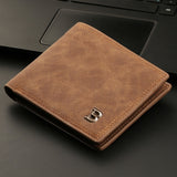 Thin Wallet With Coin Bag Zipper