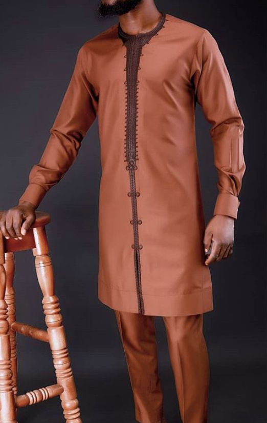 Embroidered Long Sleeve Top and Casual Pants 2 Piece Set （M-4XL）