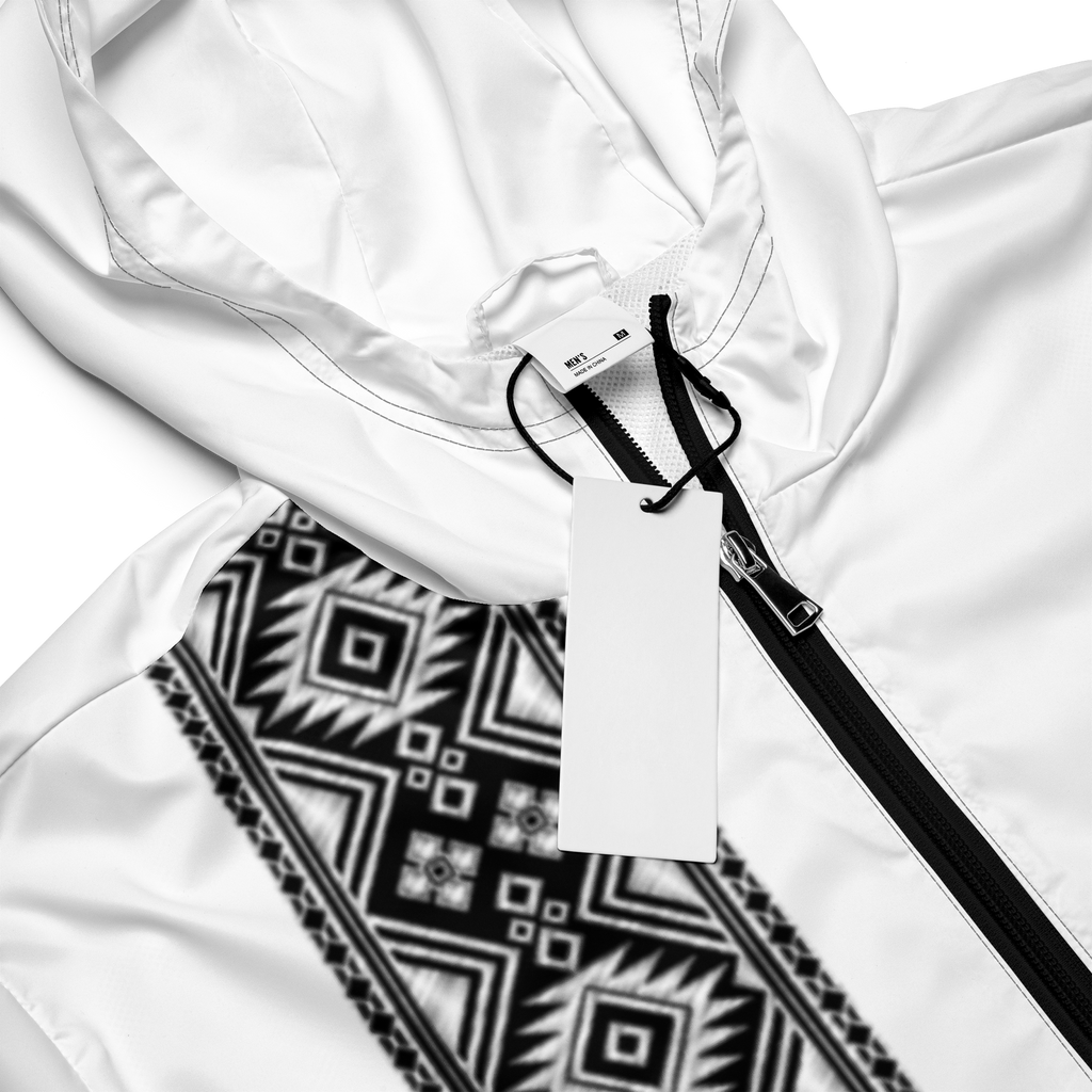 Afro Touch Men’s windbreaker - 100% polyester White