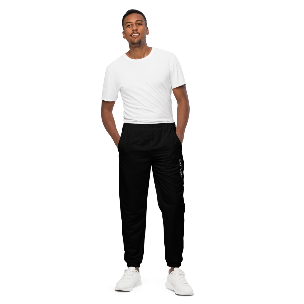Afro Touch Unisex Track Pants - Black