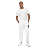 Afro Touch Unisex track pants - White