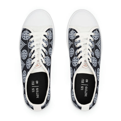 Women's Low Top 237 Traditional Fabric Sneakers