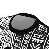 Afro Mask Design Tee - Black