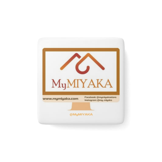 Sample Porcelain Magnet, Square