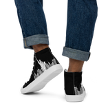 Men’s NYC high top canvas shoes